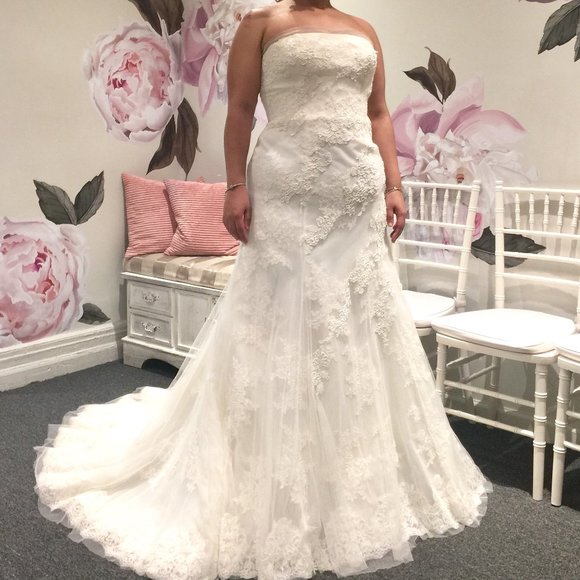 PLUS SIZE SAN PATRICK WEEEDING GOWN! - Picture 1 of 7